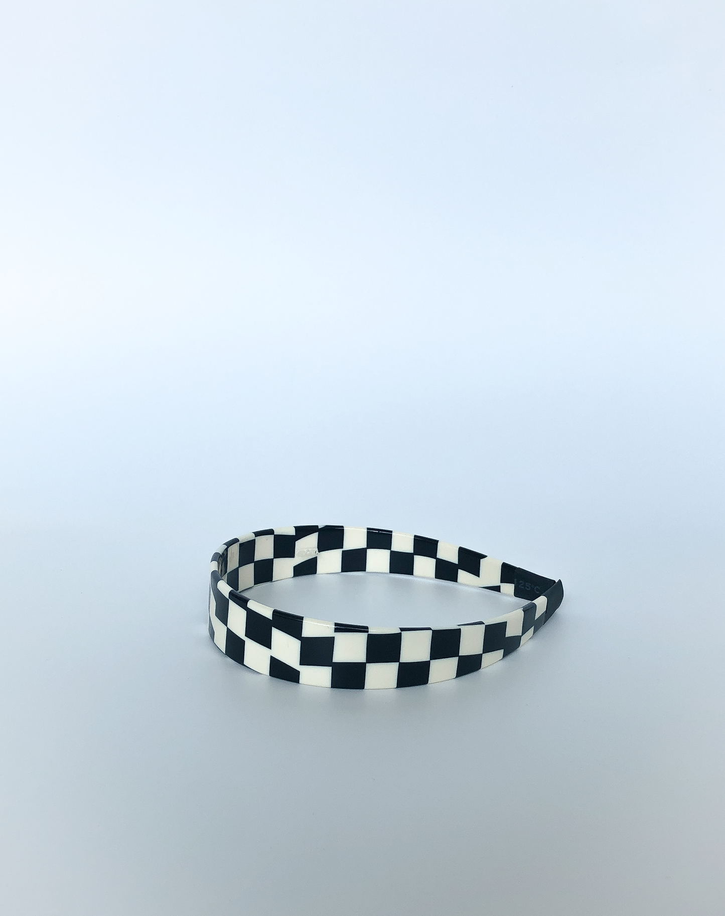 Black Chessboard Hair Claws  by Veronique