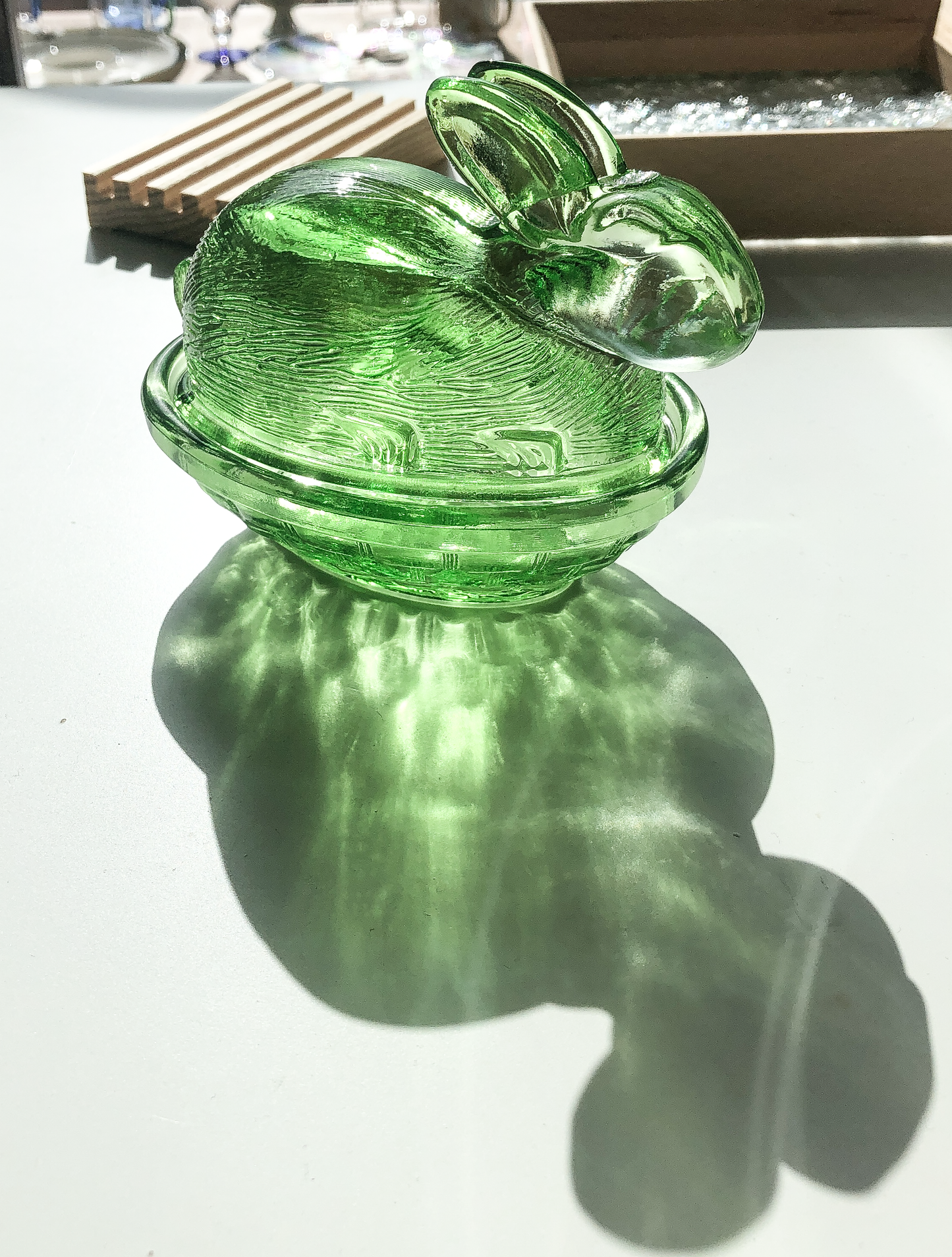 Depression Glass Lapin Dish by PROSE Tabletop