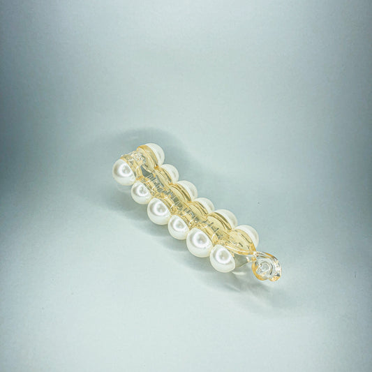 Banana Hair Grip in Pearl by Veronique