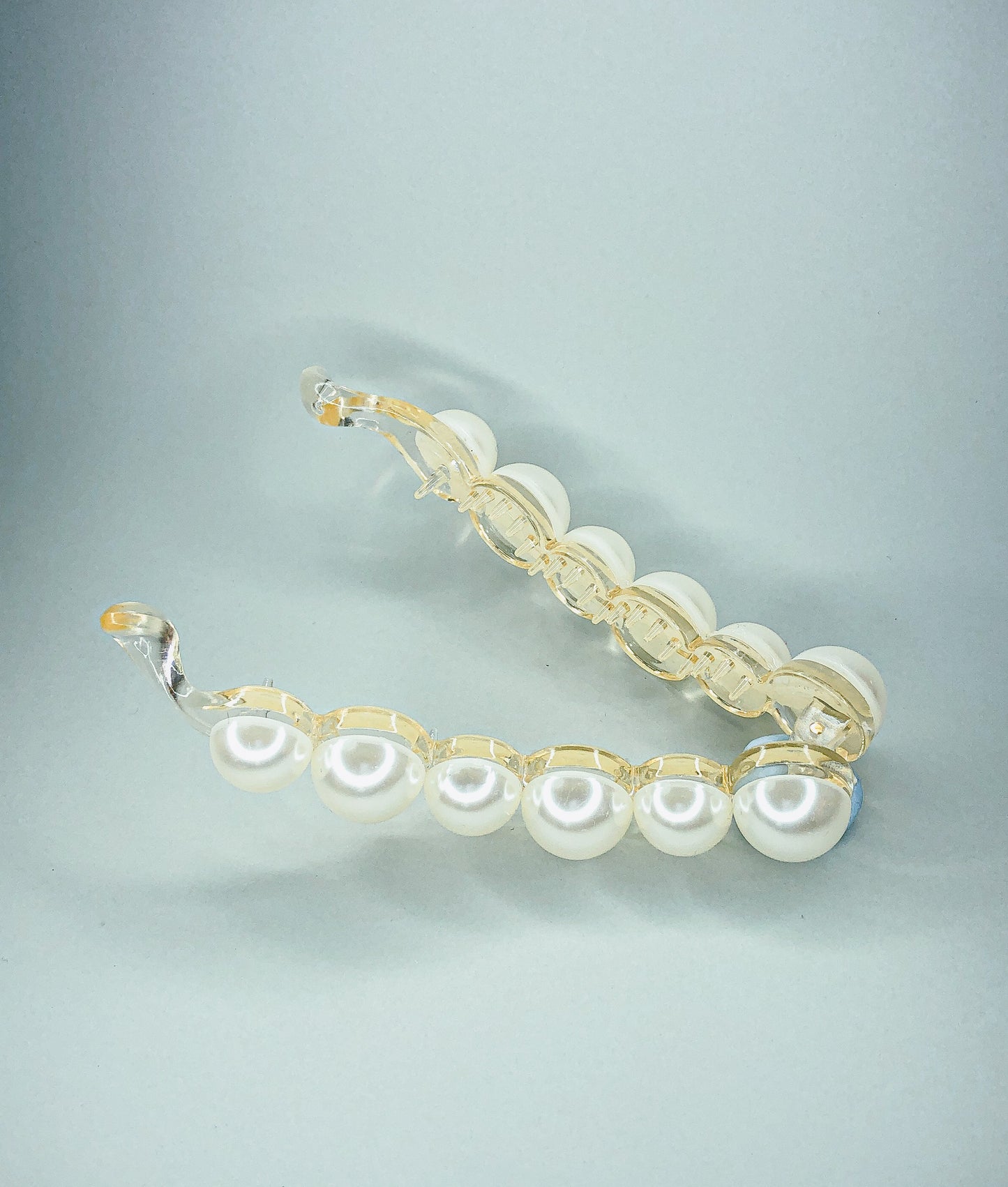 Banana Hair Grip in Pearl by Veronique