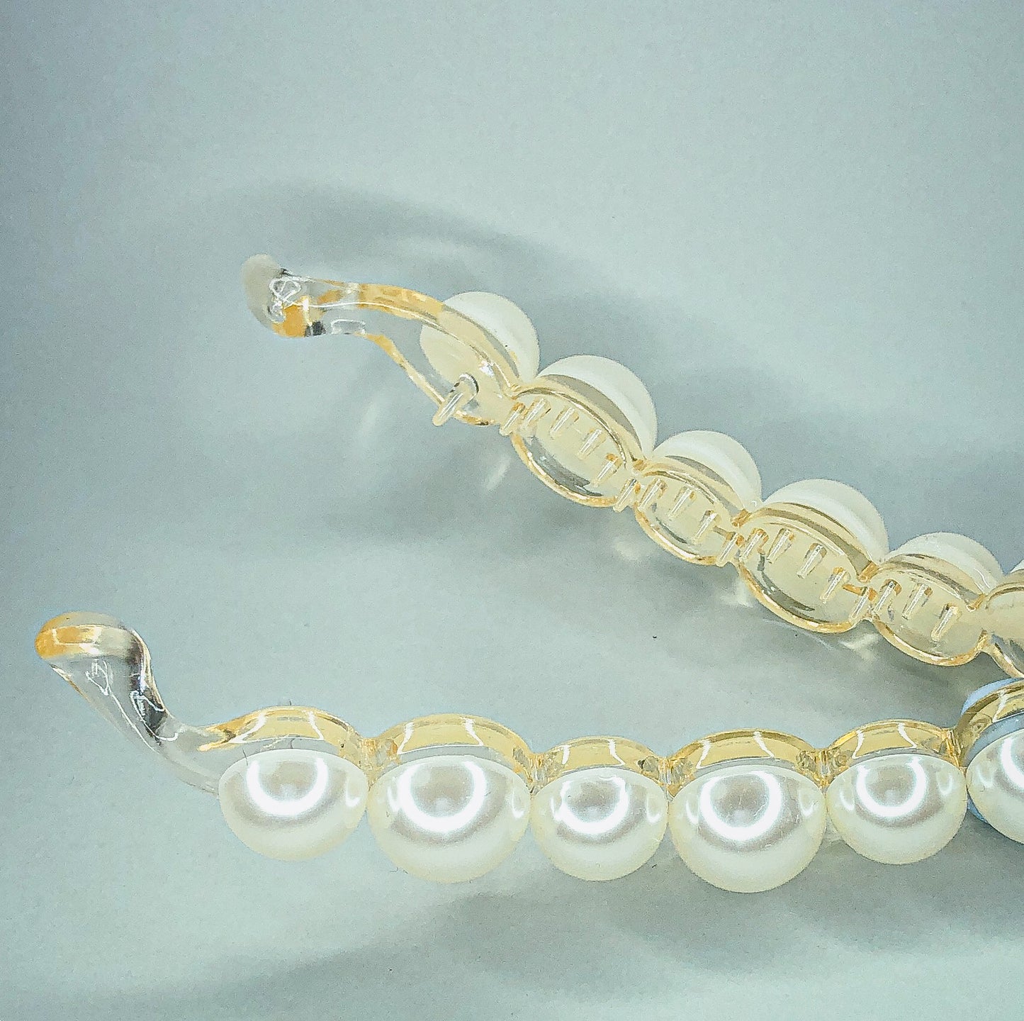 Banana Hair Grip in Pearl by Veronique