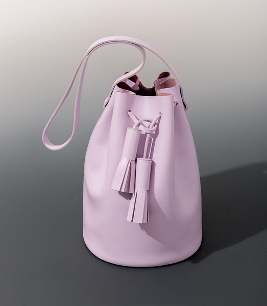 Lilac bucket bag sale