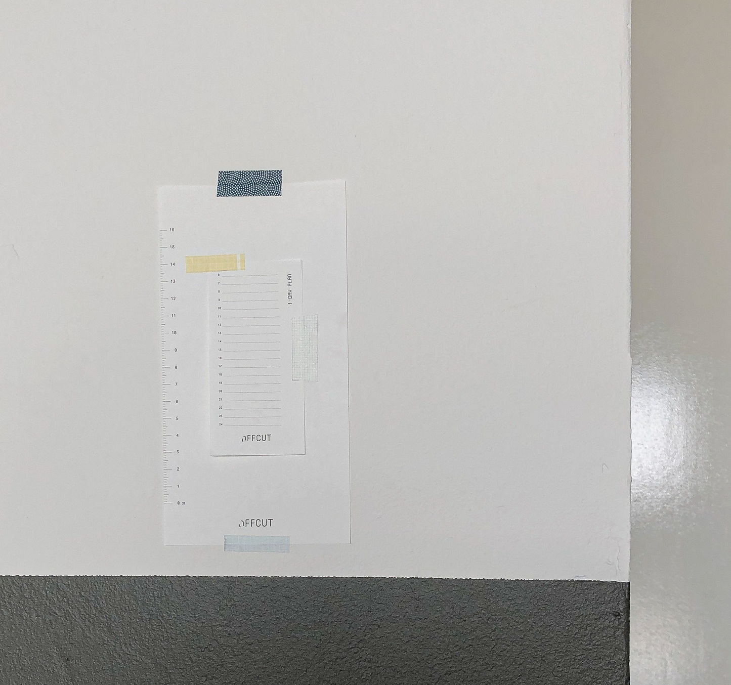 1 Day Plan Notepad by OFFCUT