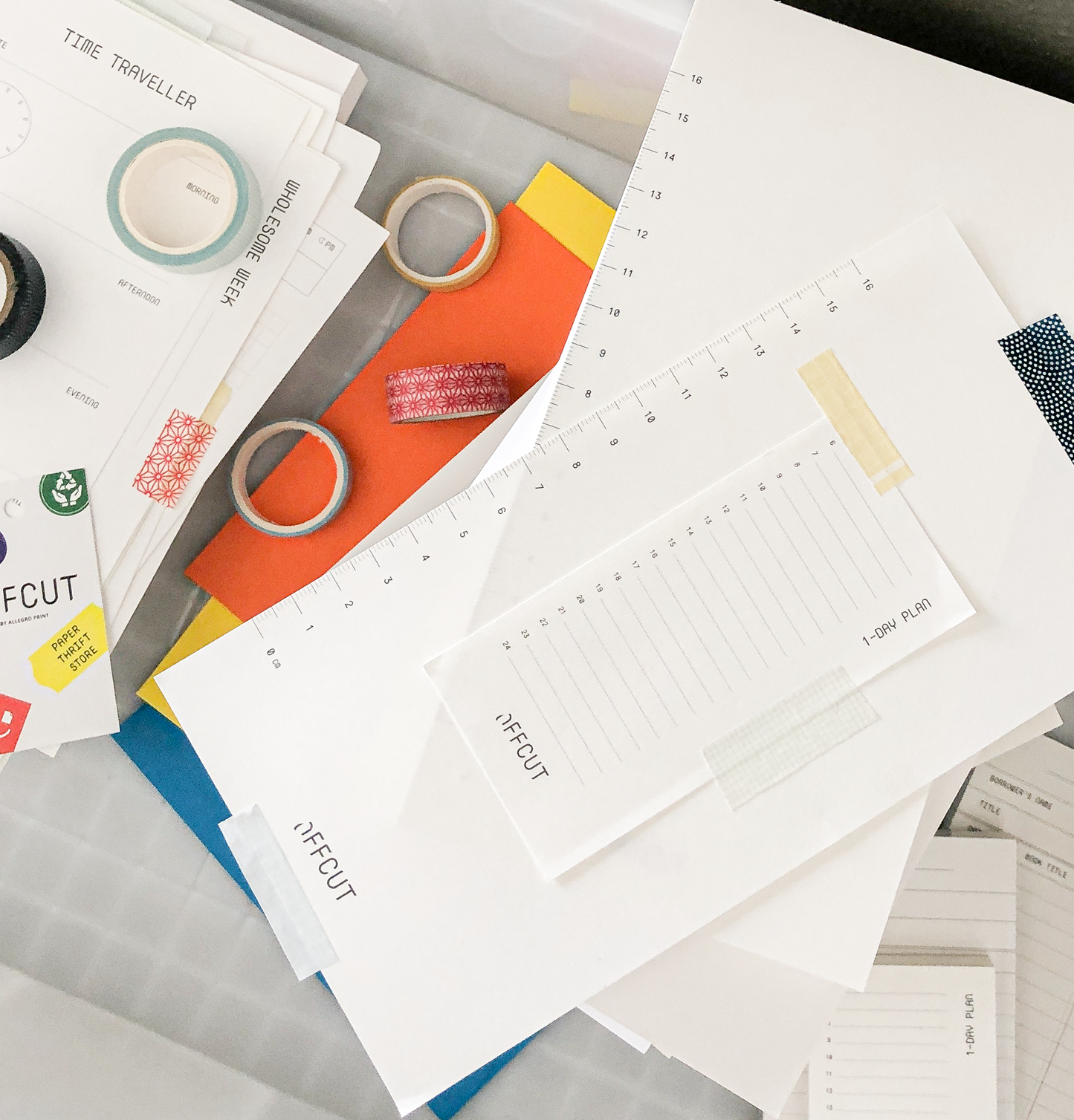 1 Day Plan Notepad by OFFCUT