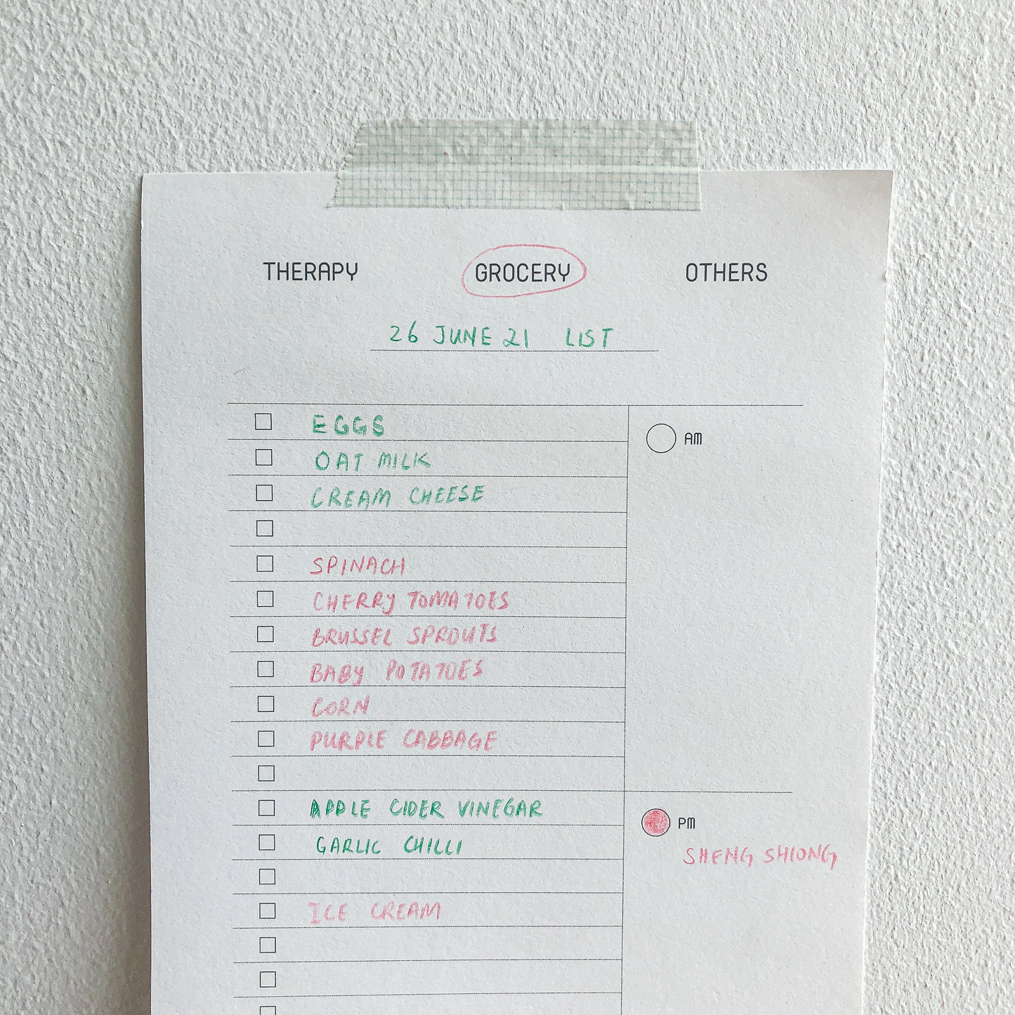 Assorted List by OFFCUT