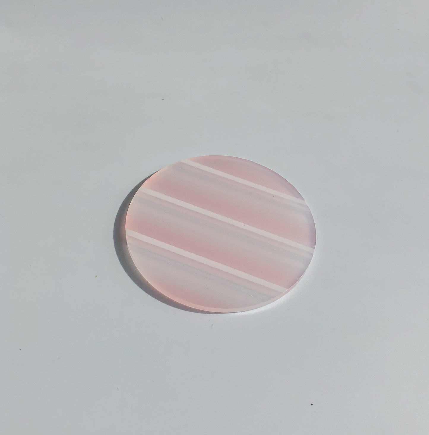 80s Acrylic Coasters in Poppy (8CM) by PROSE Tabletop