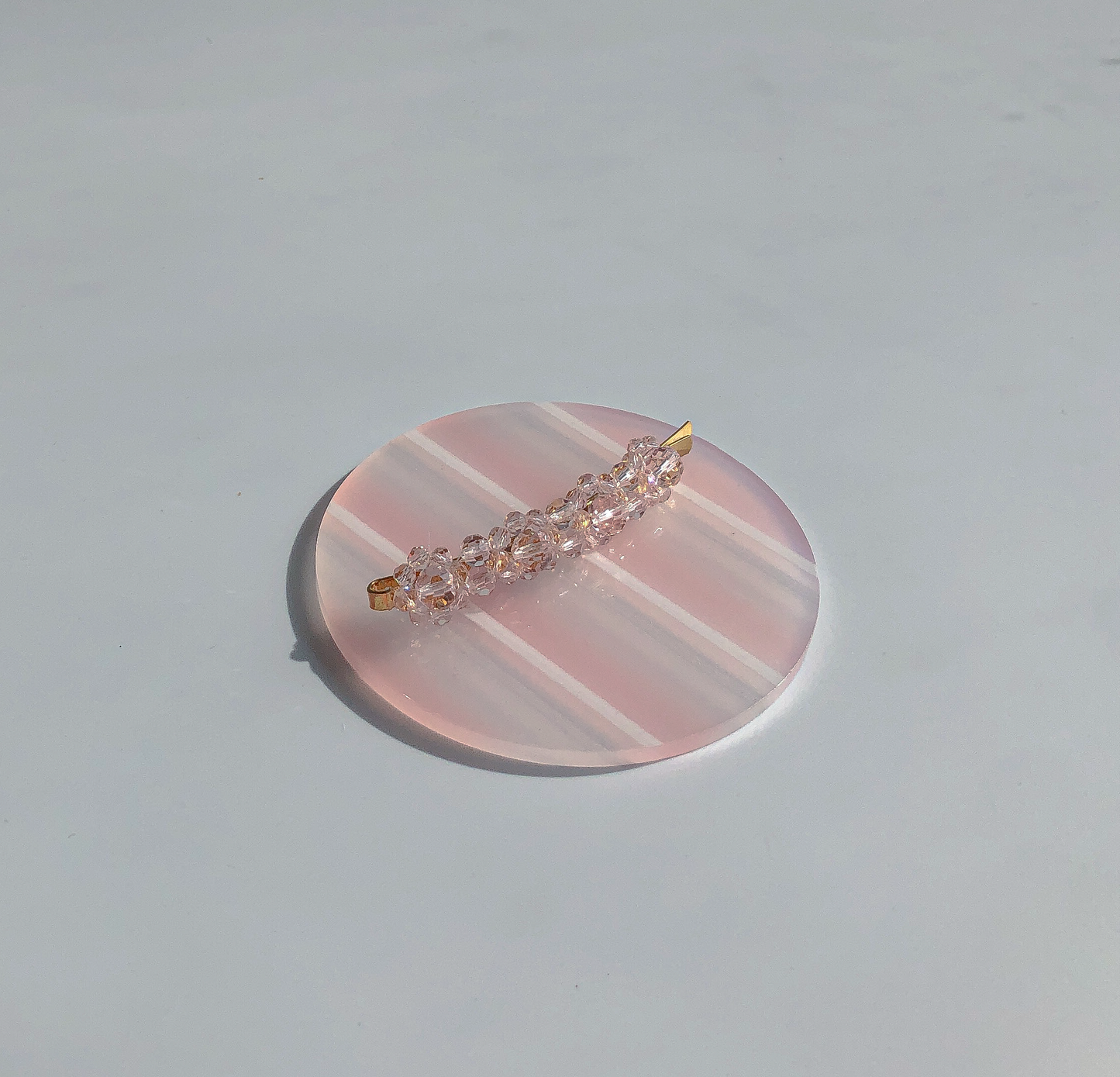 80s Acrylic Coasters in Poppy (8CM) by PROSE Tabletop