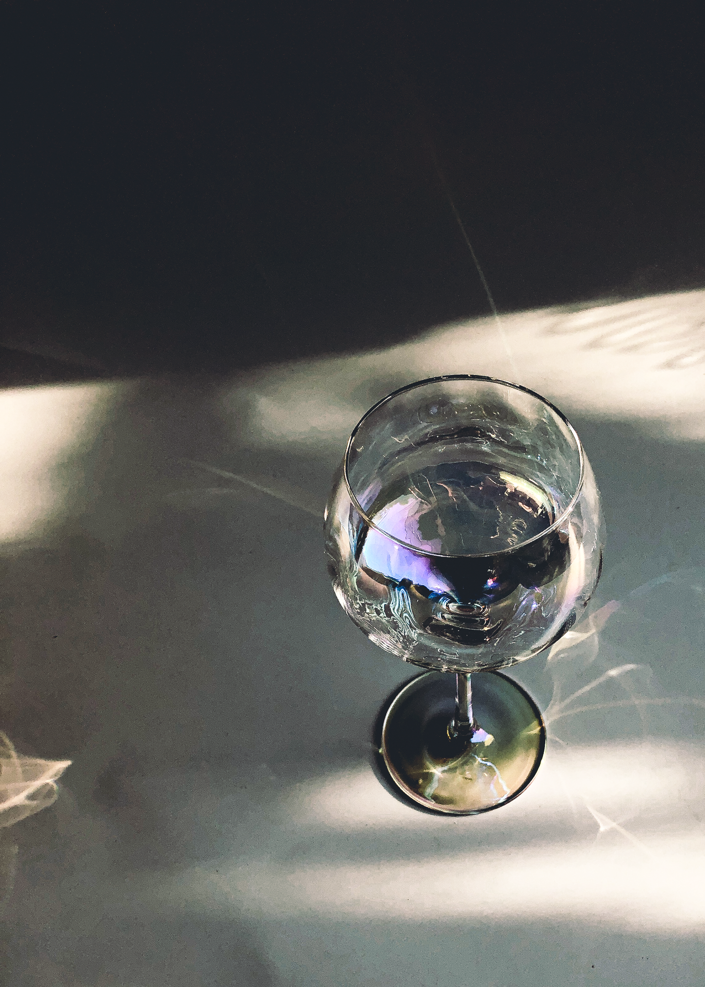 Iridescent Gin Balloon Glass by PROSE Tabletop