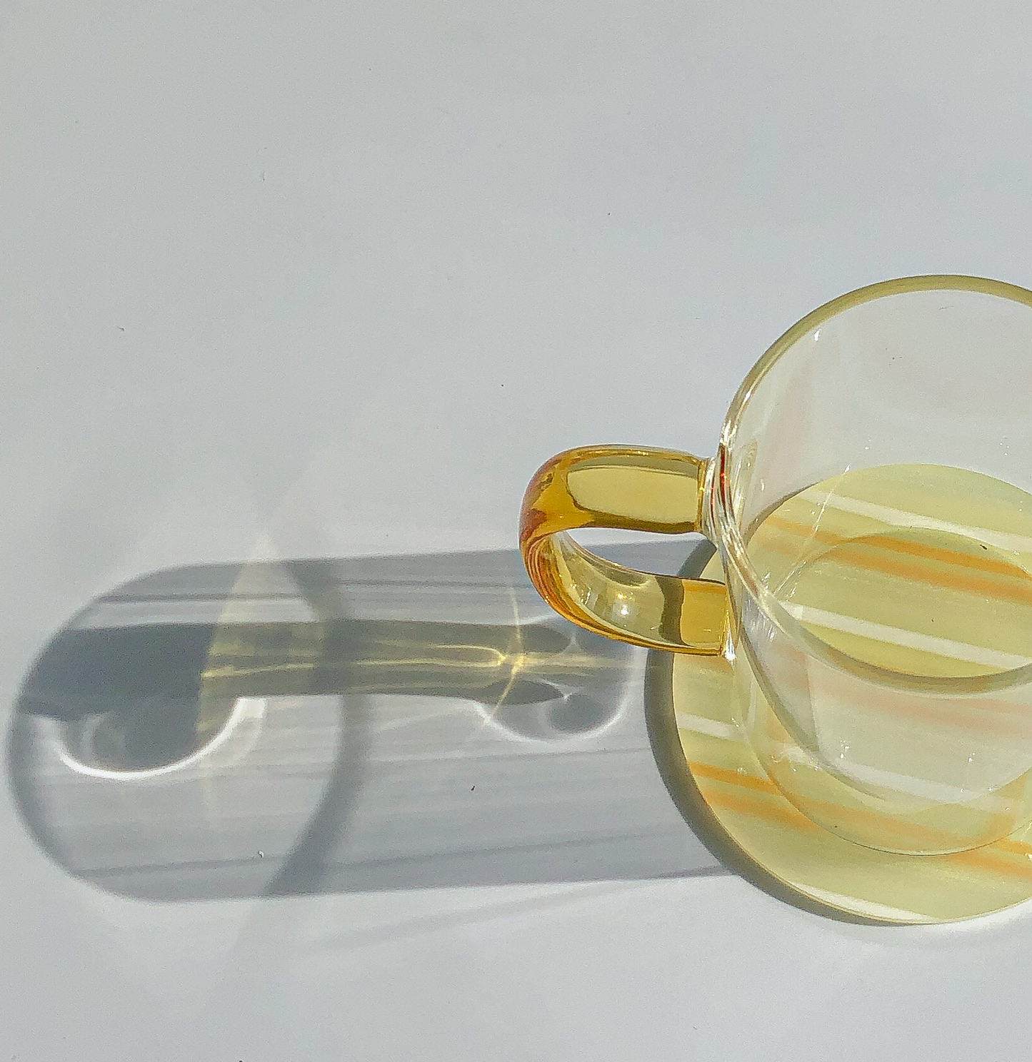 80s Acrylic Coasters in Lemon (8CM) by PROSE Tabletop