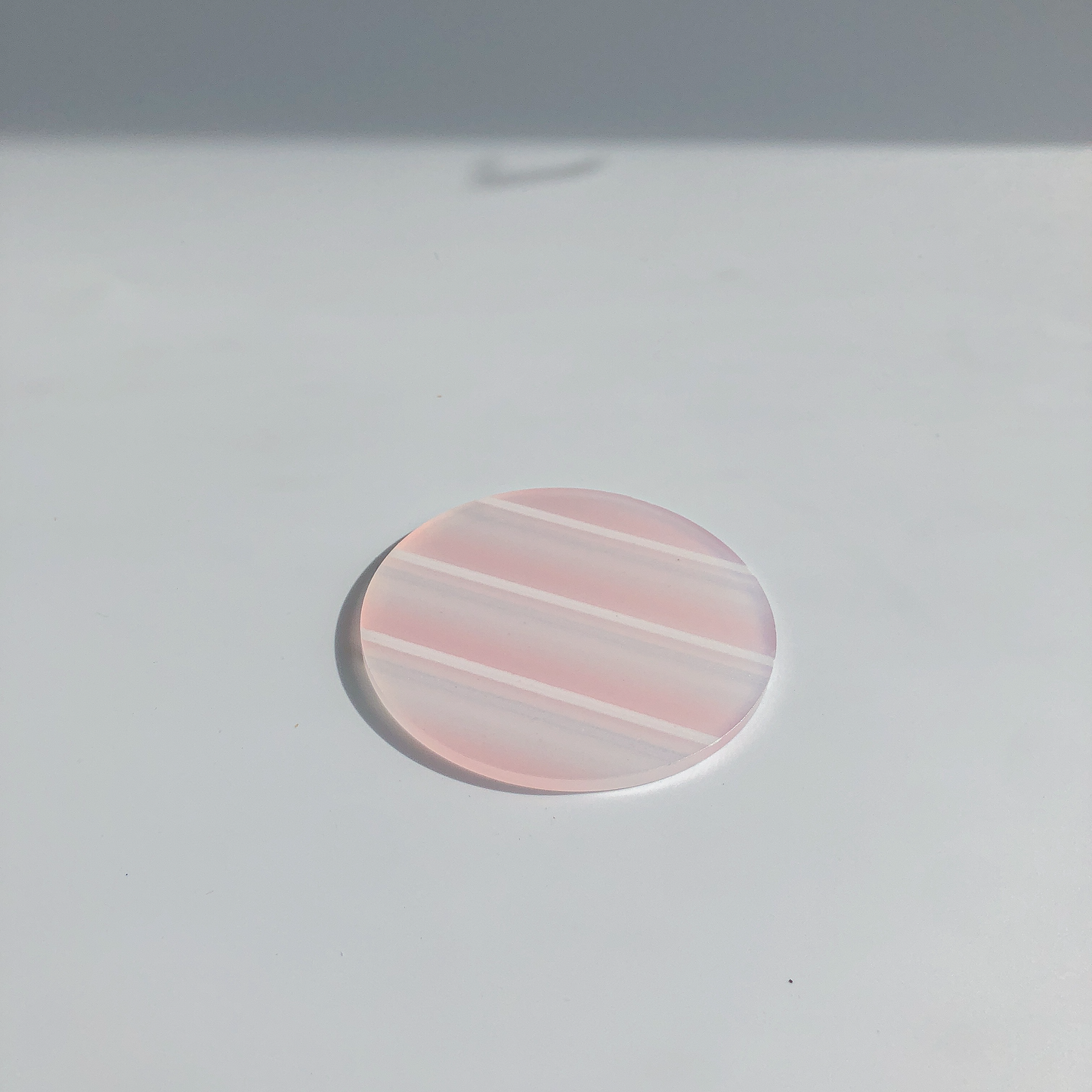 80s Acrylic Coasters in Poppy (8CM) by PROSE Tabletop