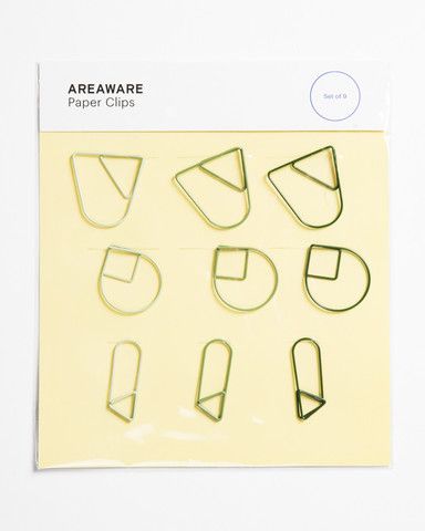 Paper Clips - Set of 9