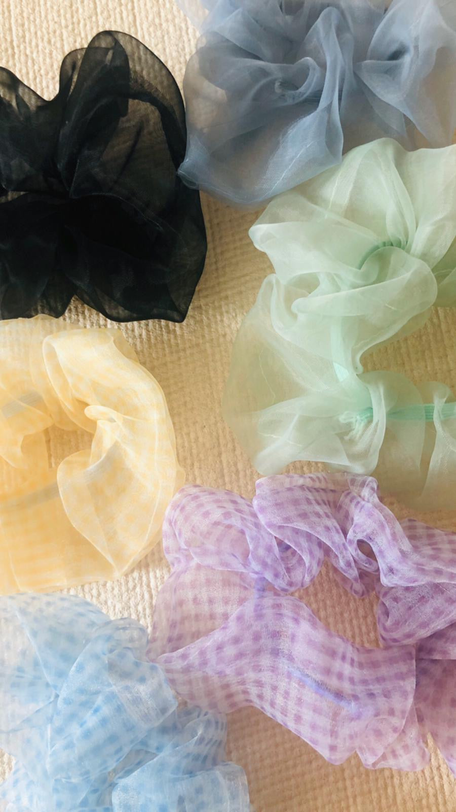 90s Hair Scrunchies by Veronique
