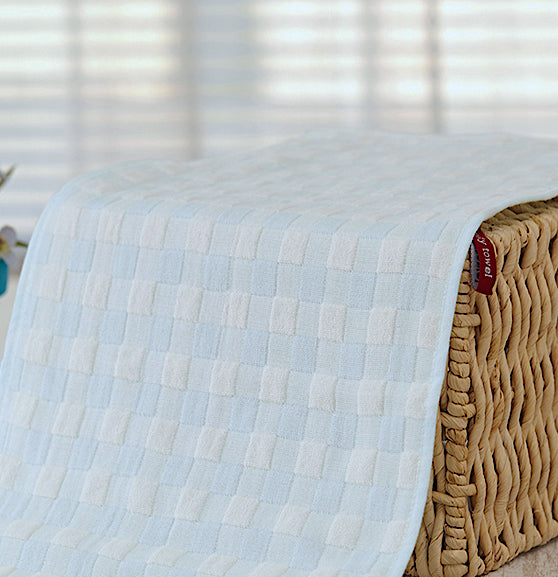 Gingham Face & Hand Towels by PROSE Décor