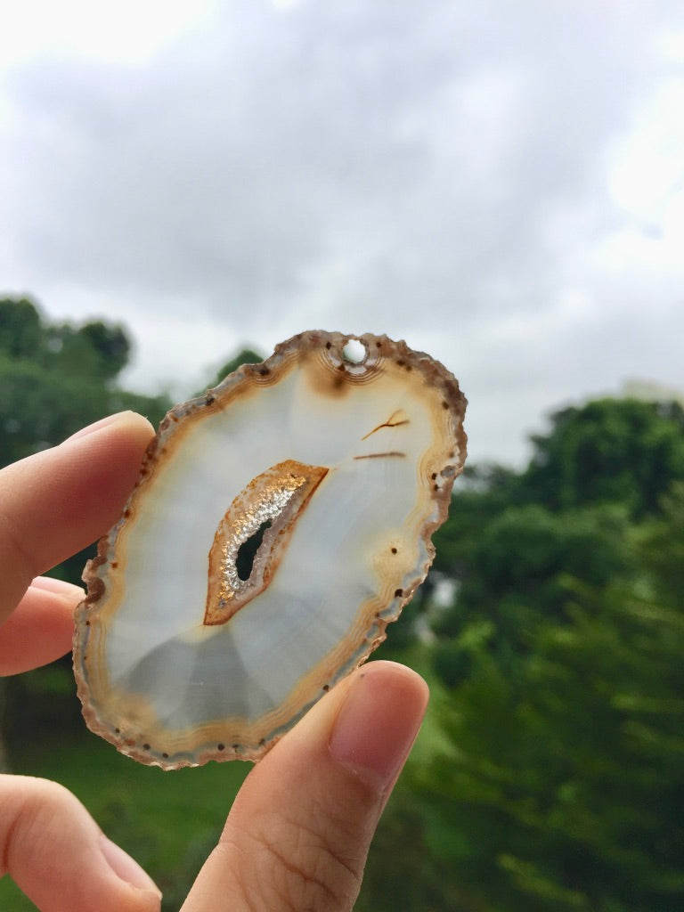 Agate Slice #19 by Vivian Lam