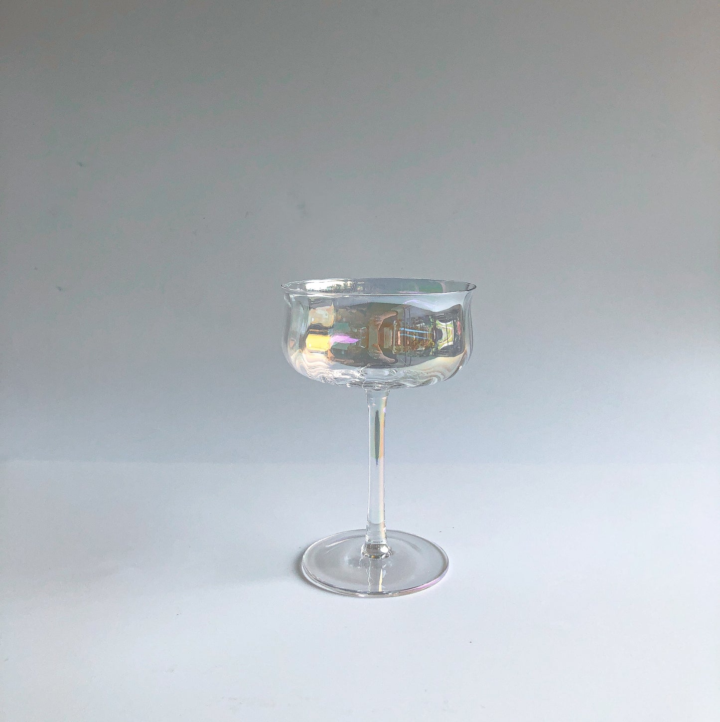Iridescent Ripple Parfait Glass by PROSE Tabletop