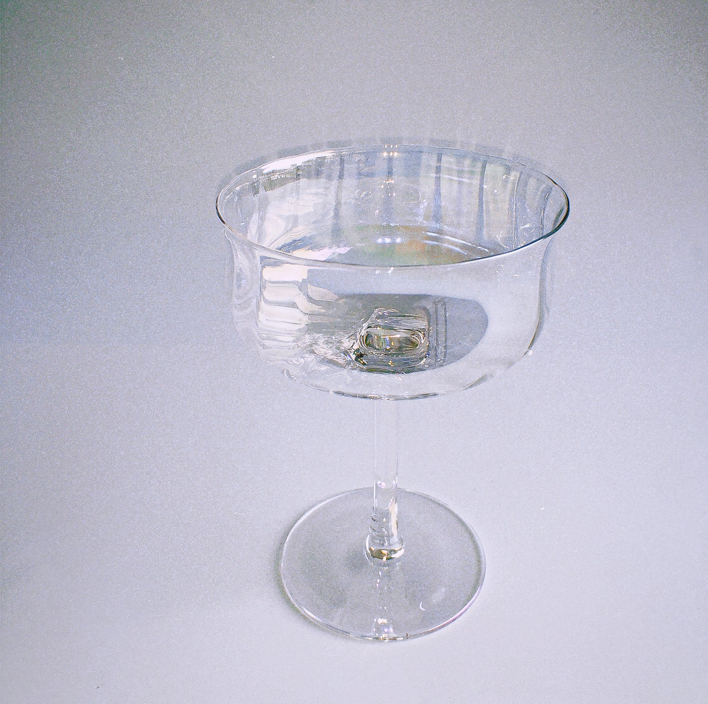 Iridescent Ripple Parfait Glass by PROSE Tabletop