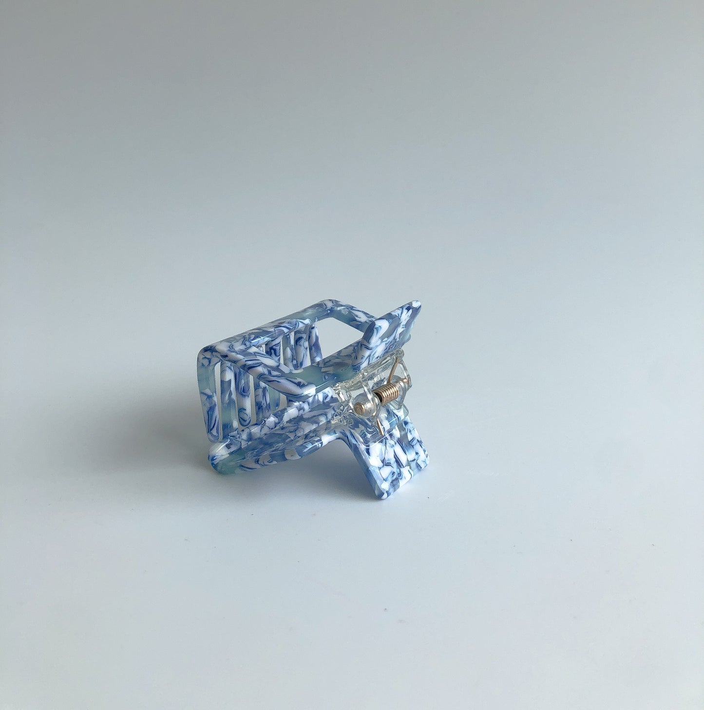 Blue Speckled Hair Claw by Veronique