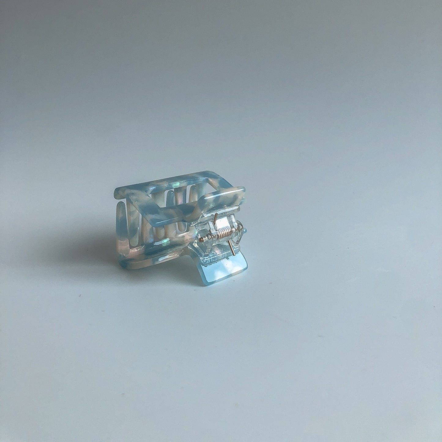 Turquoise Shell Hair Claw by Veronique