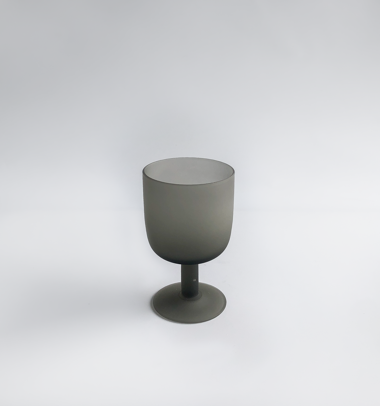 Matte Grey Goblet by PROSE Tabletop