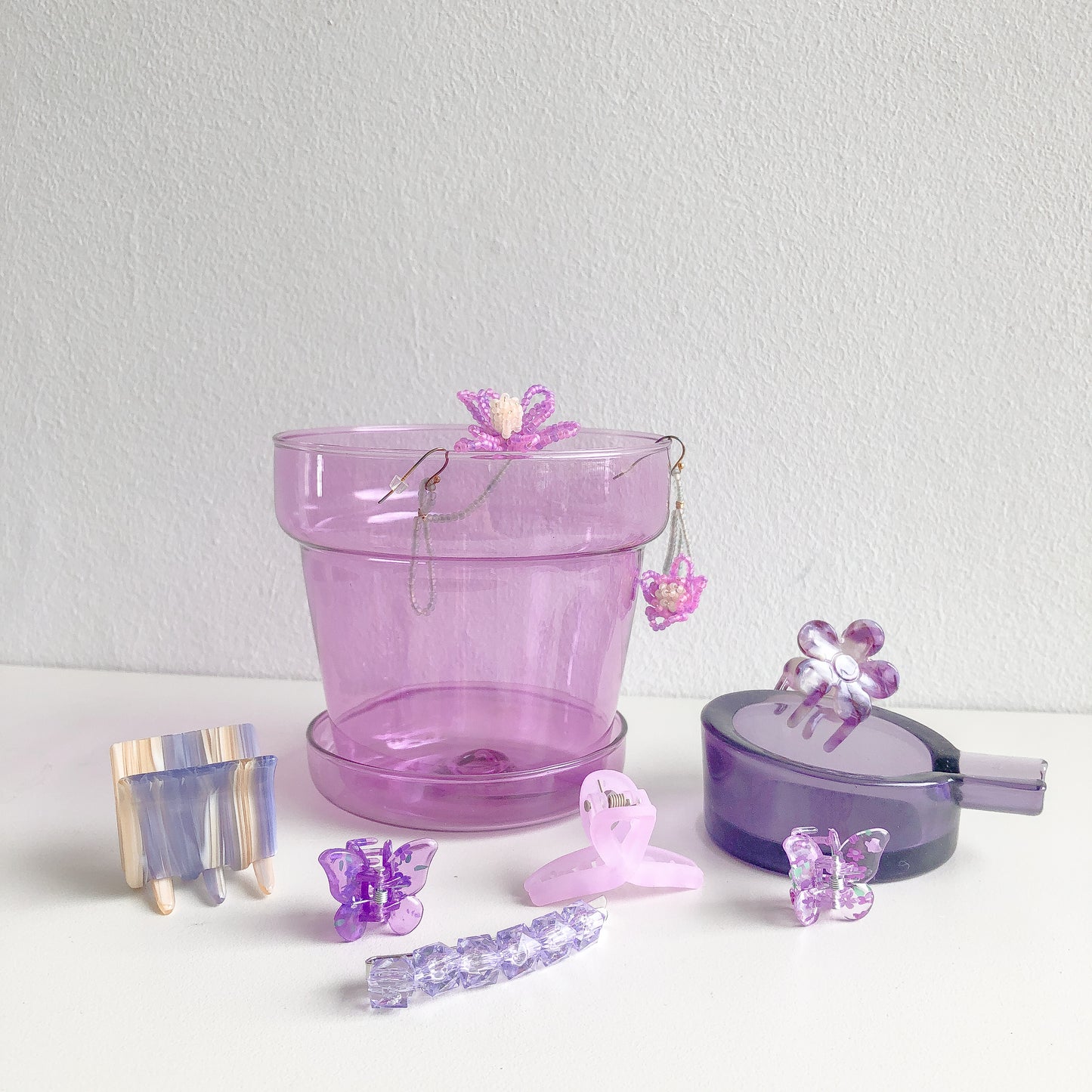 Berries and Cream Mini Claw Clip by Veronique