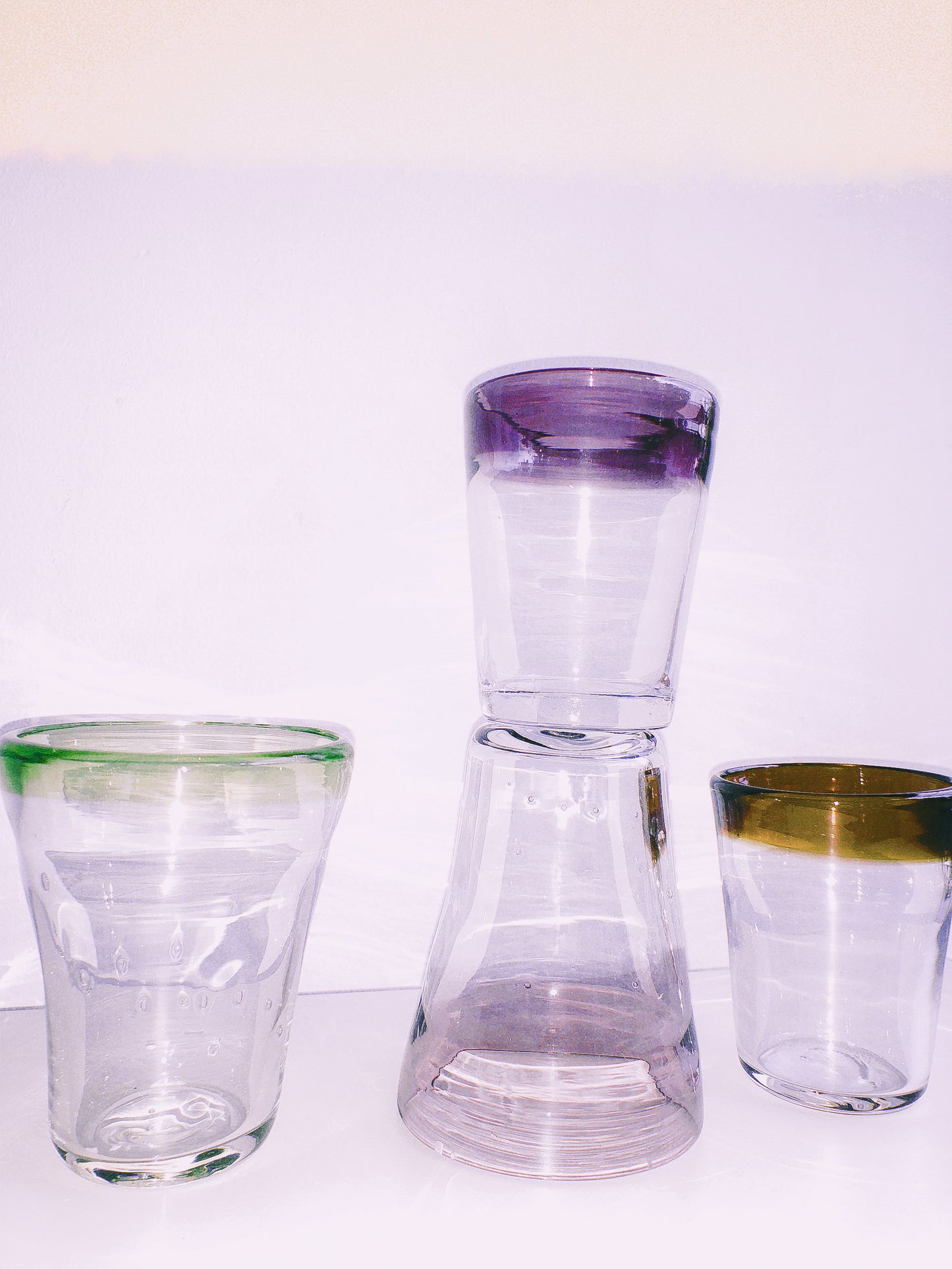 Water Glasses in Apple by PROSE Tabletop