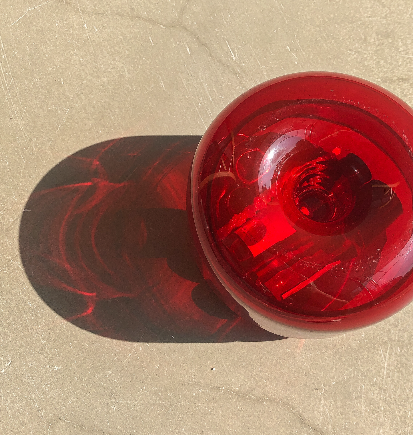 Red Apple Trinket Case by PROSE Décor