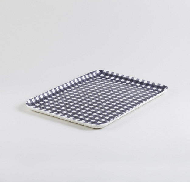 Black & White Rectangle Linen Tray - Emporium of the Modern Man
- 1