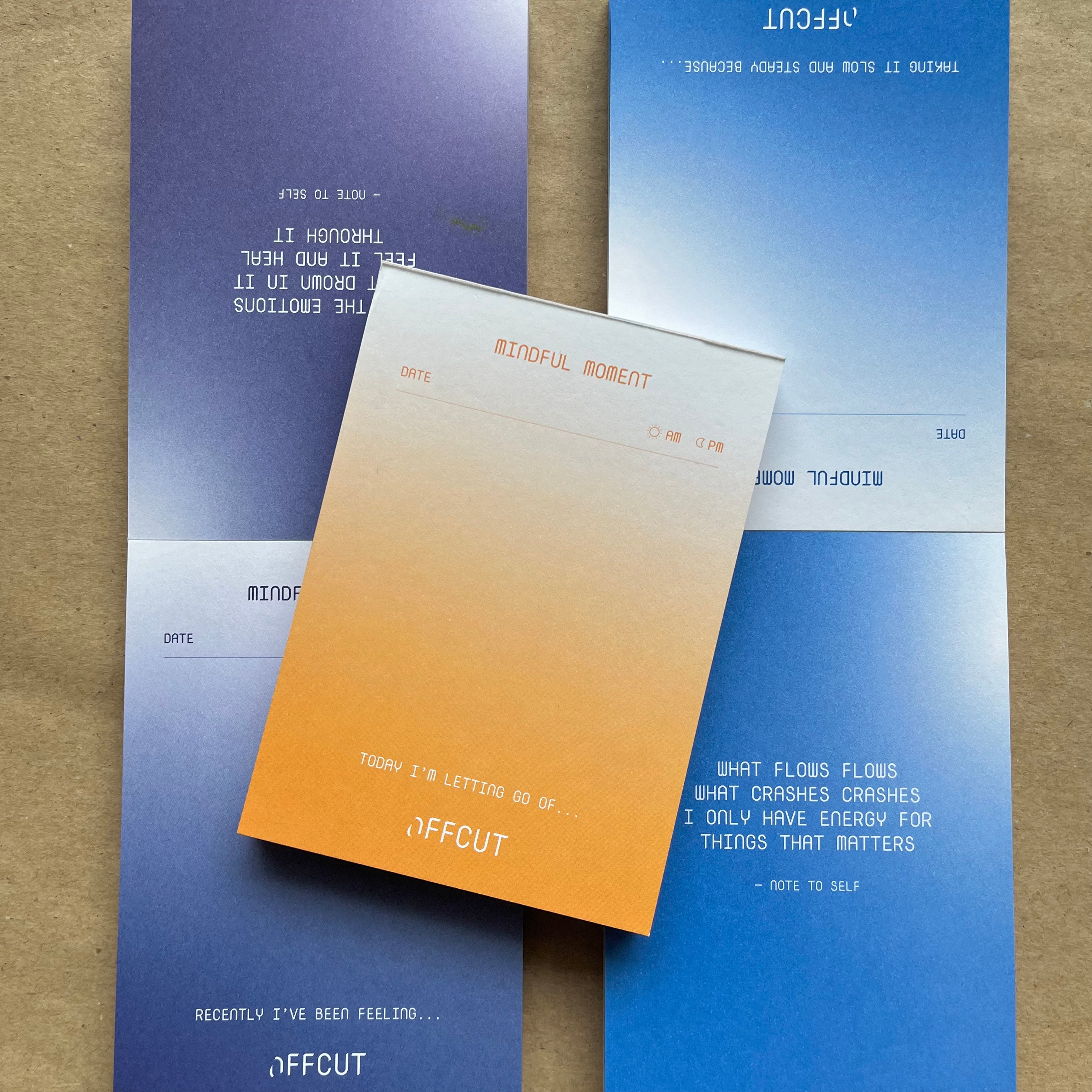 Mindful Moment Notepad (Ultramarine) by OFFCUT
