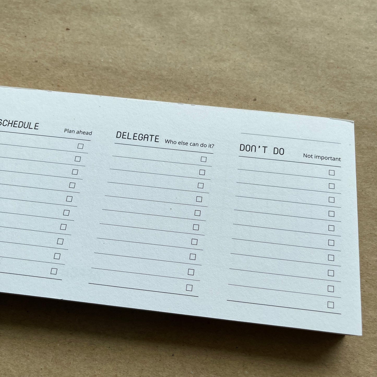 Productivity Matrix 2.0 by OFFCUT