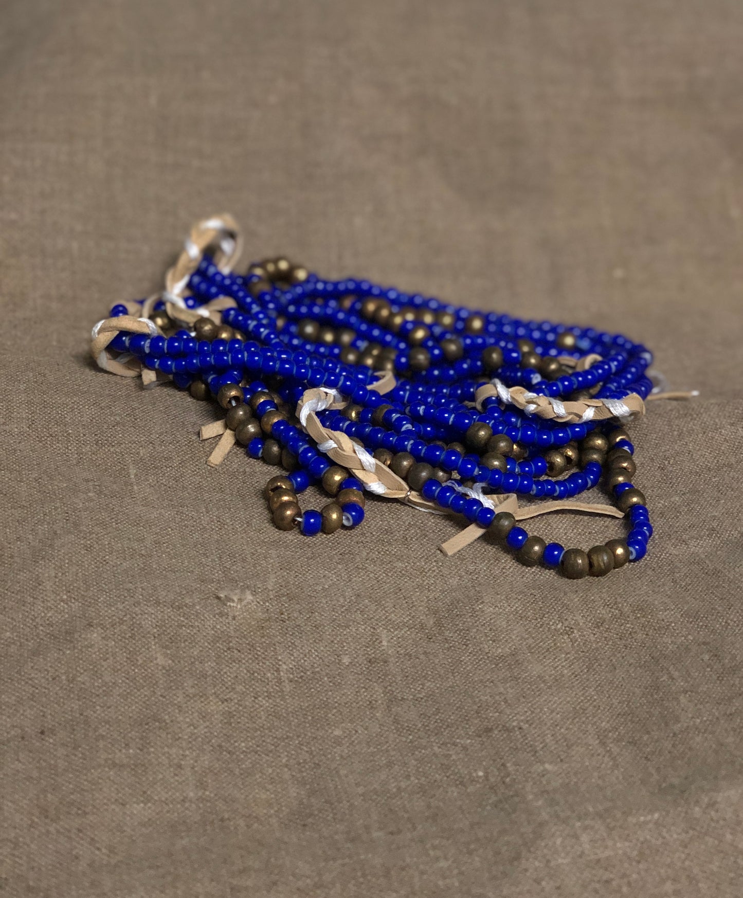 DIVIDE AND CONQUER MORSE NECKLACE by George Frost