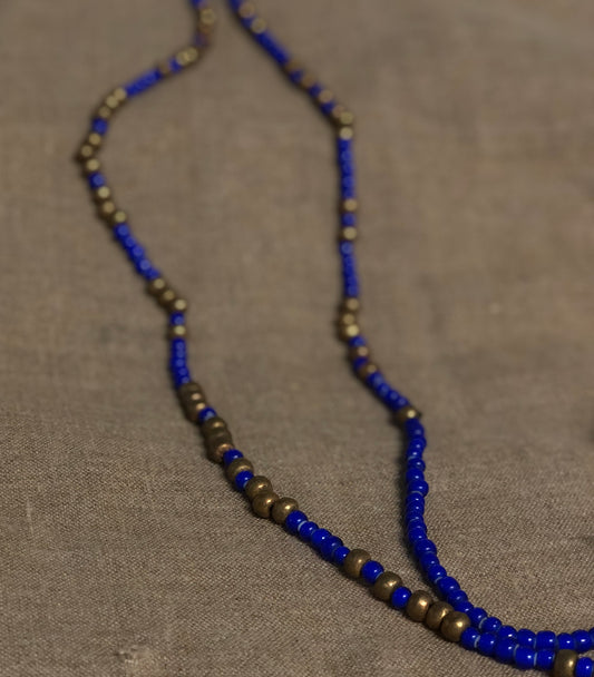 DIVIDE AND CONQUER MORSE NECKLACE by George Frost