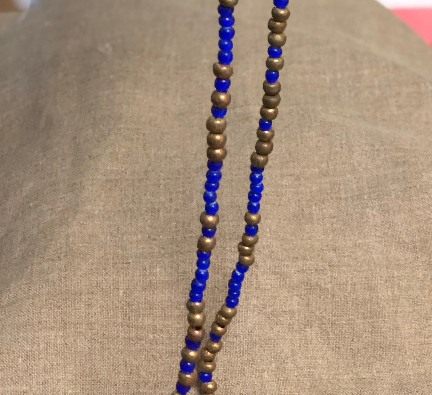 DIVIDE AND CONQUER MORSE NECKLACE by George Frost