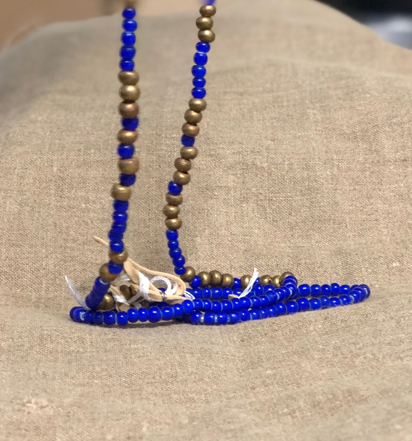 DIVIDE AND CONQUER MORSE NECKLACE by George Frost
