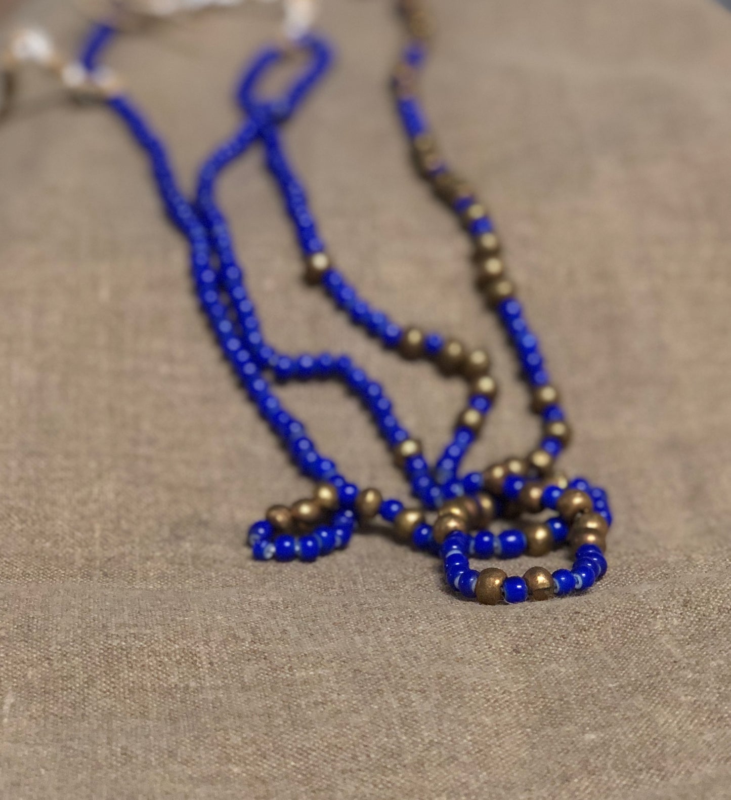DIVIDE AND CONQUER MORSE NECKLACE by George Frost