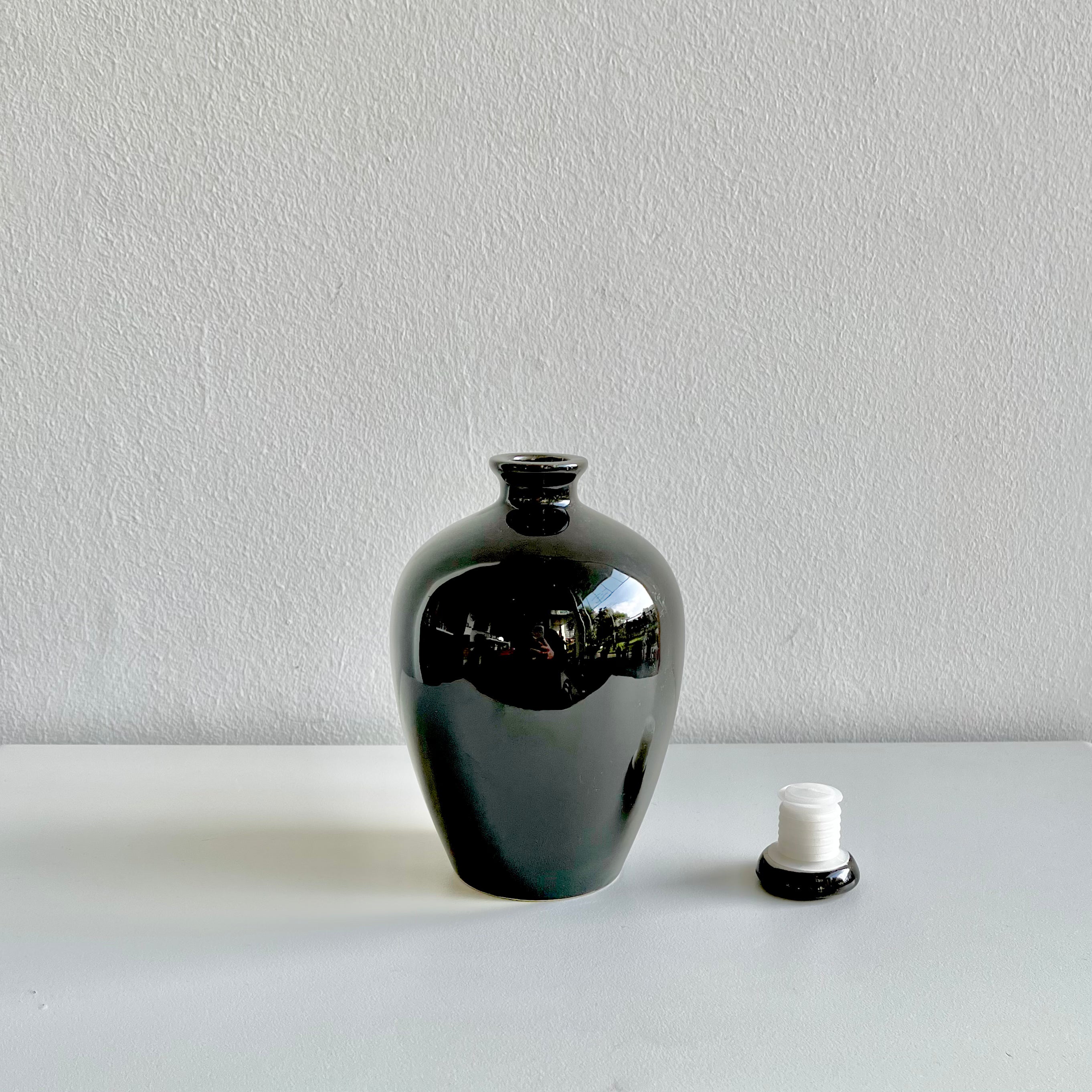 Chinese Ceramic Wine Bottle by PROSE Décor