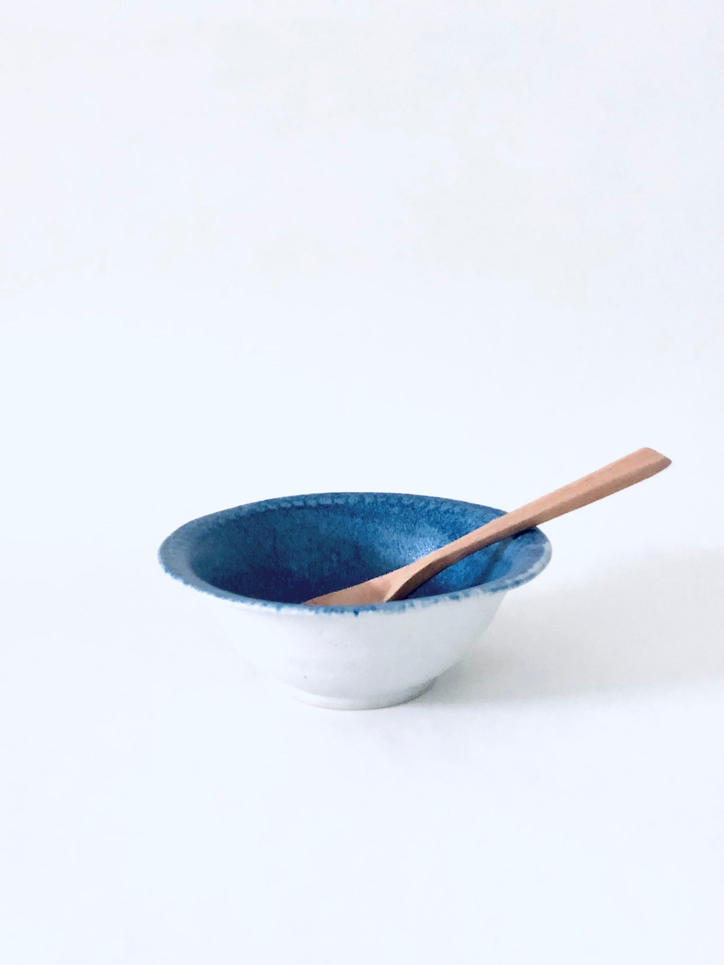 Blue Winter Rime Bowls by Vivian Lam
