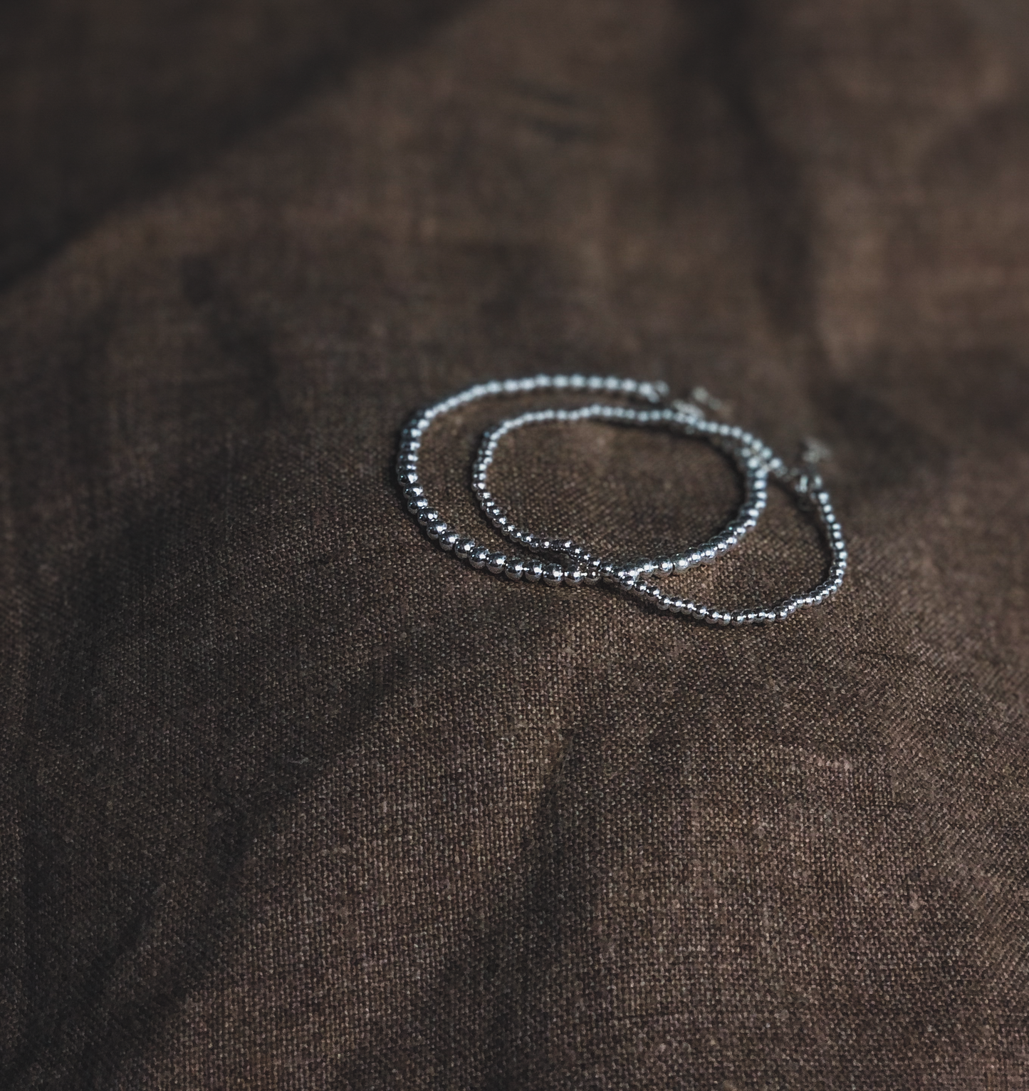 Beaded Bracelet  by Veronique 925 Silver