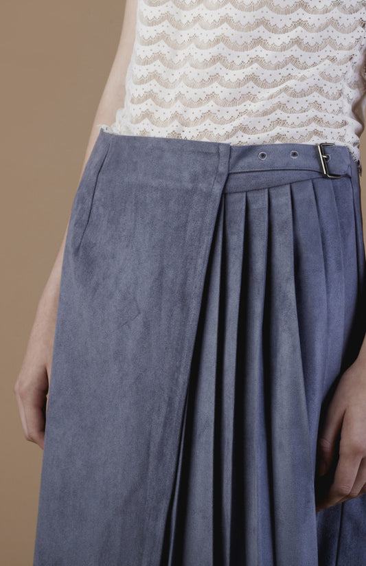 Faux-Suede Pleated Kilt #27 - Emporium of the Modern Man
 - 1