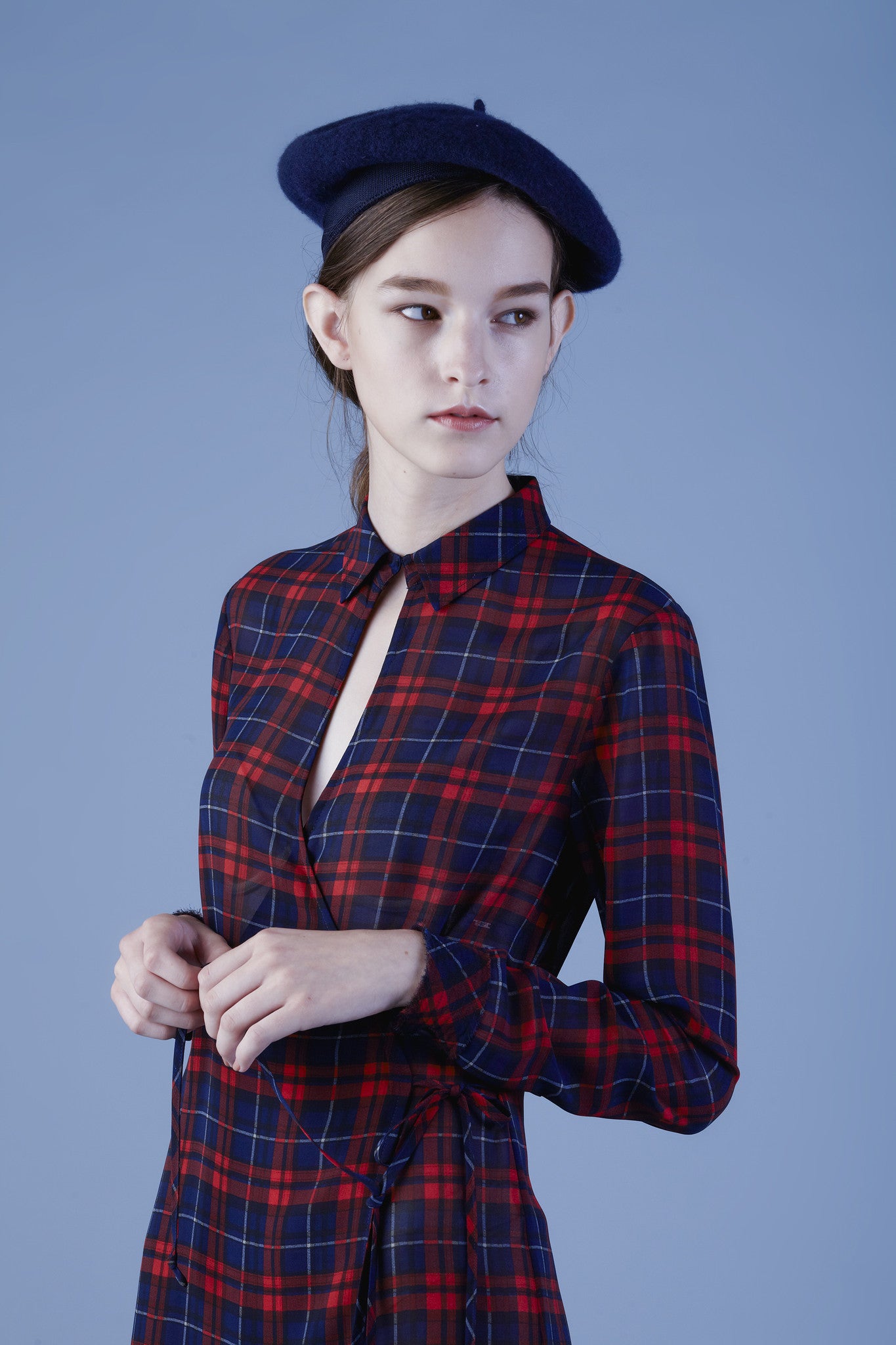 Chiffon Wrap Dress #13D - Emporium of the Modern Man
 - 5