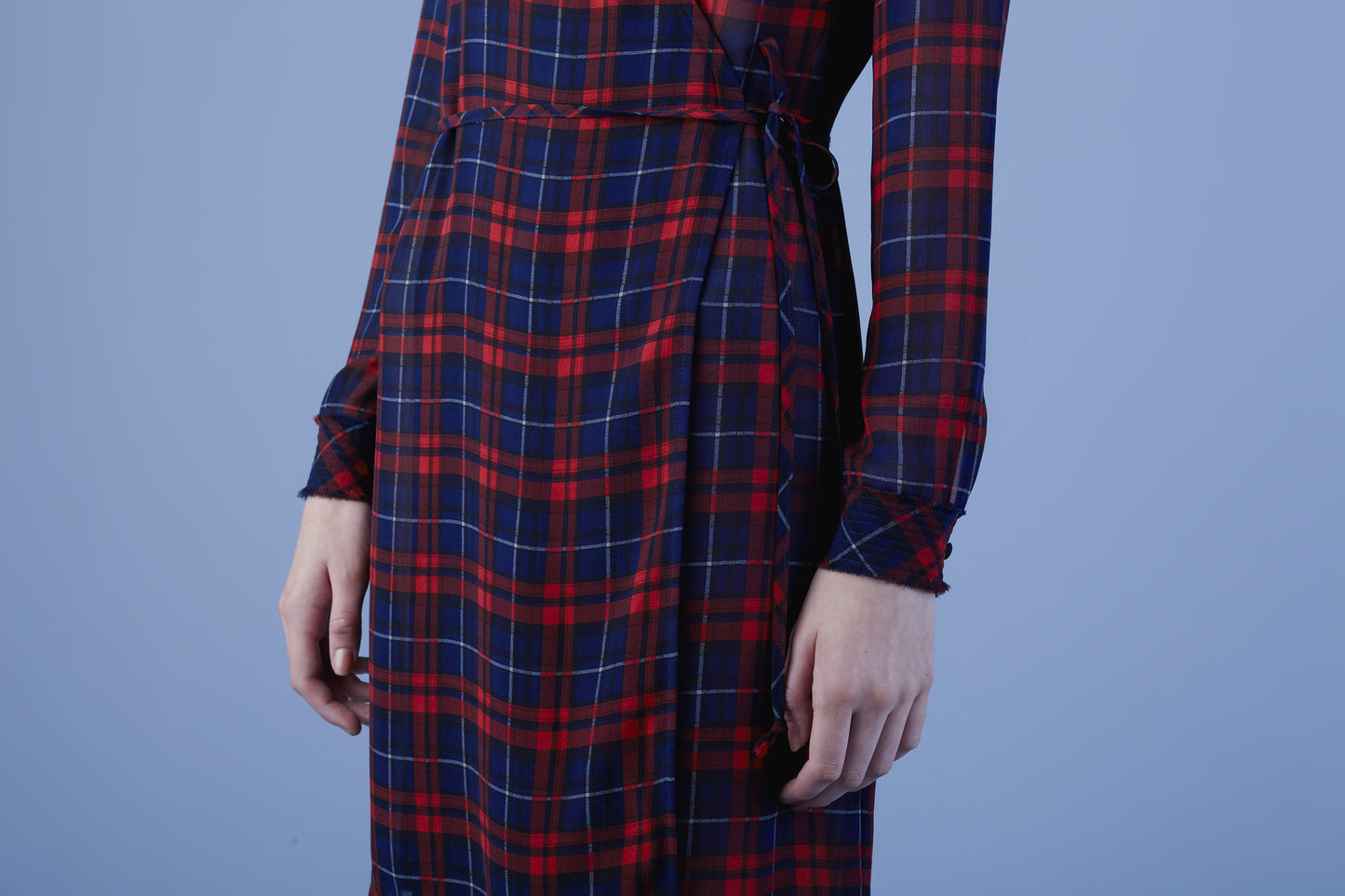 Chiffon Wrap Dress #13D - Emporium of the Modern Man
 - 6