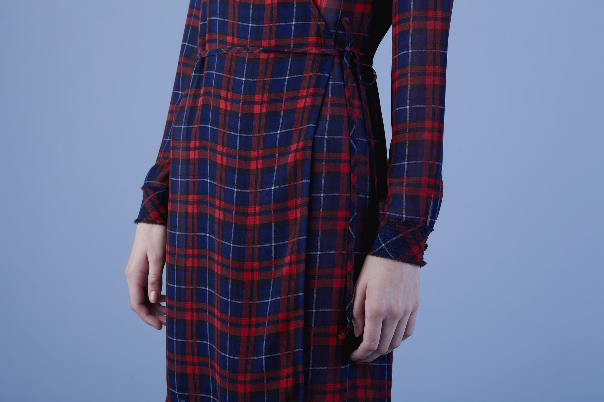 Chiffon Wrap Dress #13D - Emporium of the Modern Man
 - 6