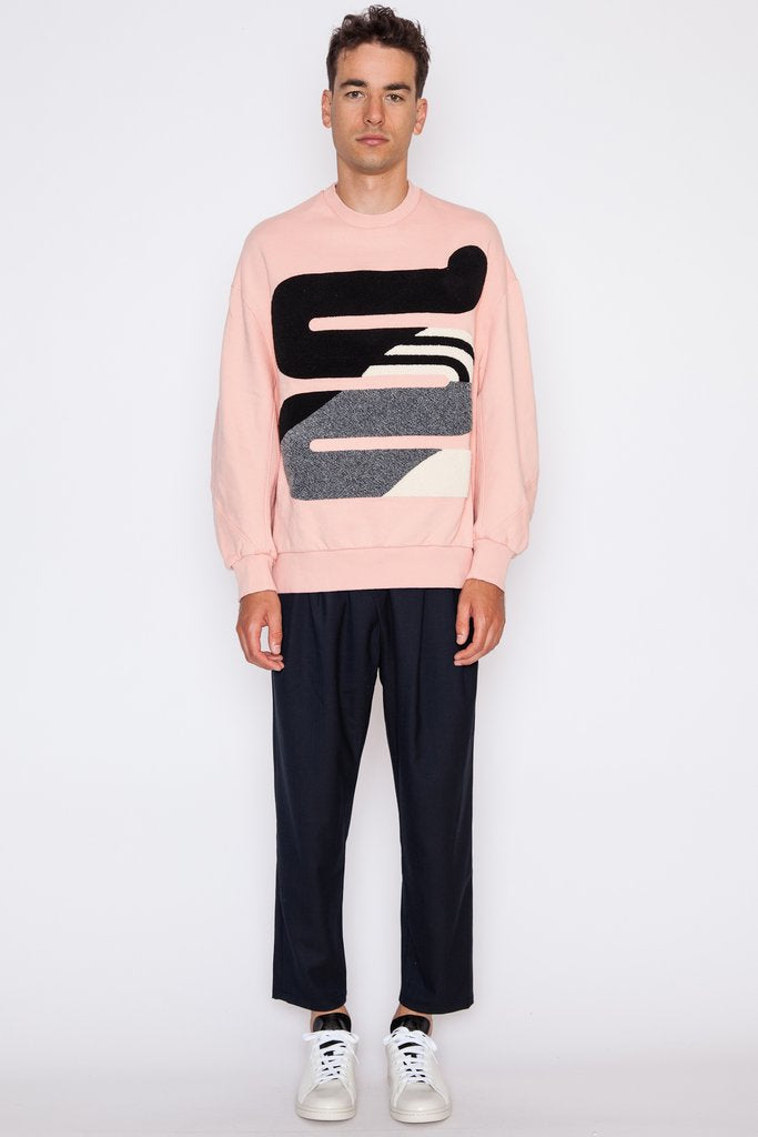 Chenille Whoop Sweat