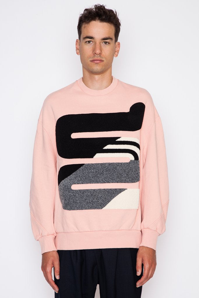 Chenille Whoop Sweat