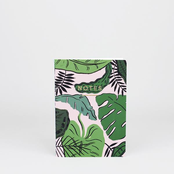 'Tropical Leaves' Notebook - Emporium of the Modern Man
 - 5