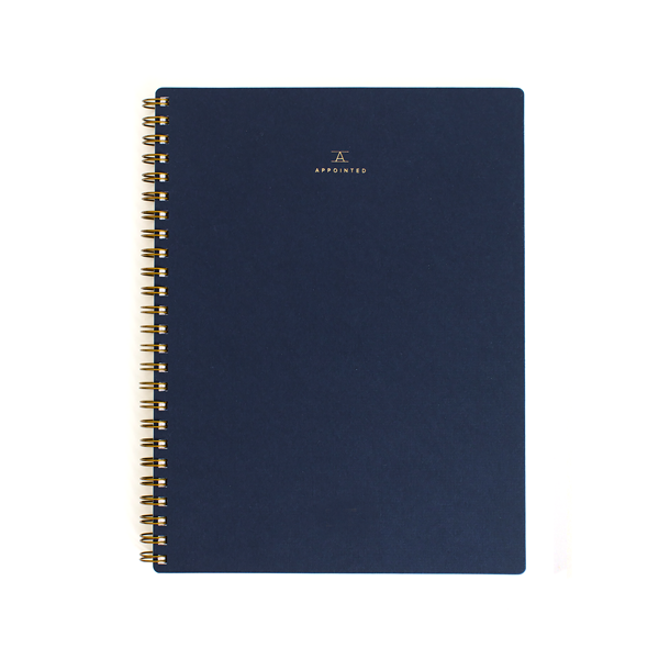 Work Book | Canvas White or Navy - Emporium of the Modern Man
- 1
