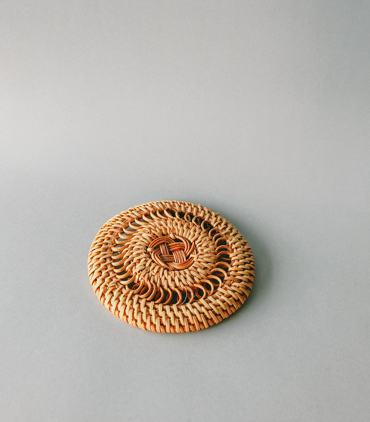 Handwoven Rattan Coasters (6CM) by PROSE Tabletop