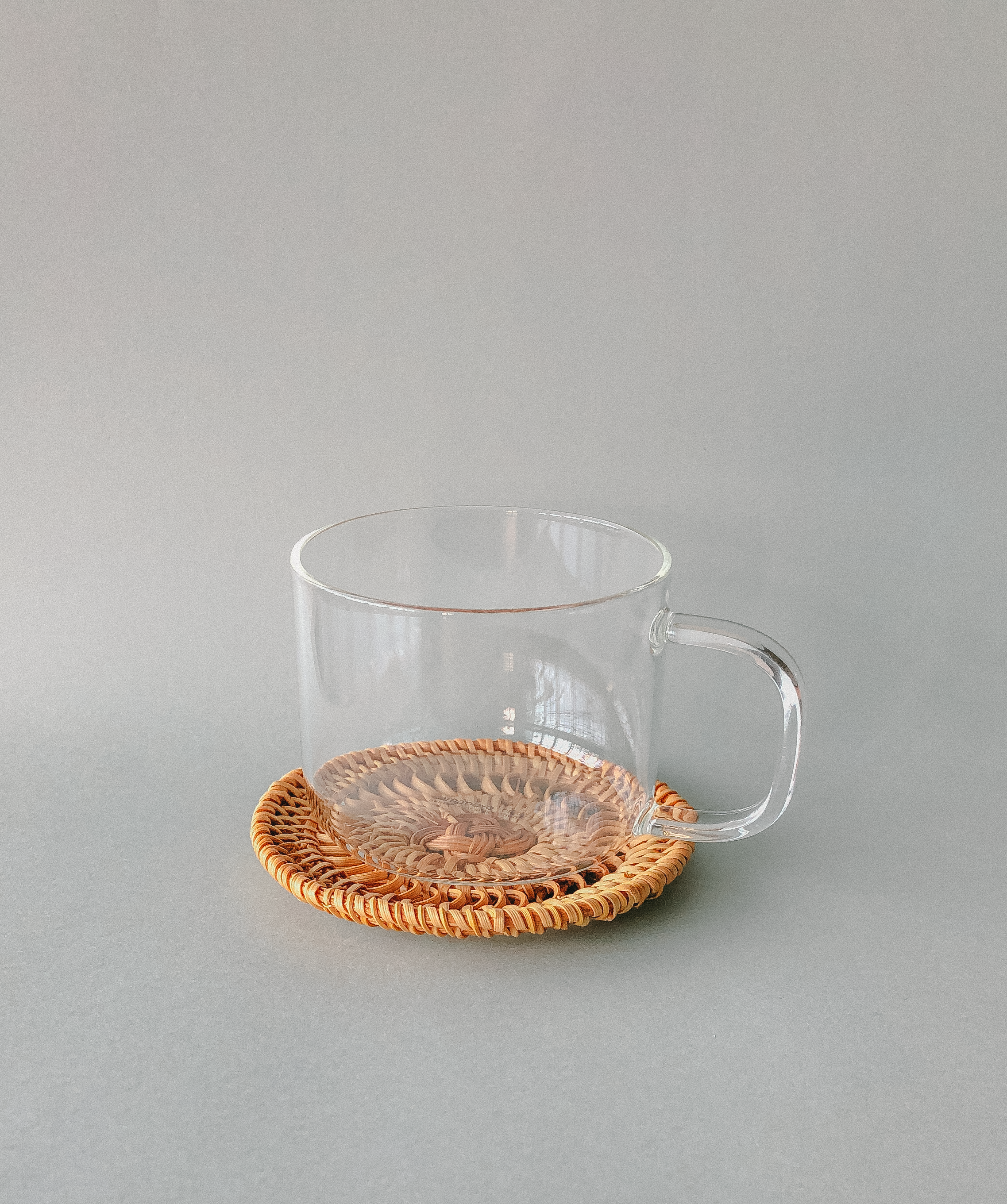 Handwoven Rattan Coasters (6CM)  by PROSE Tabletop