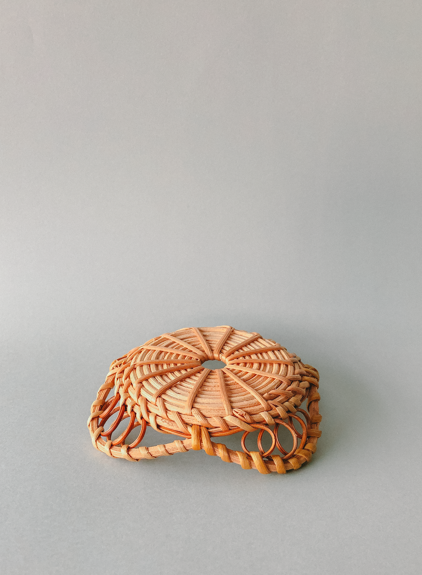 Handwoven Winged Rattan Coasters by PROSE Tabletop