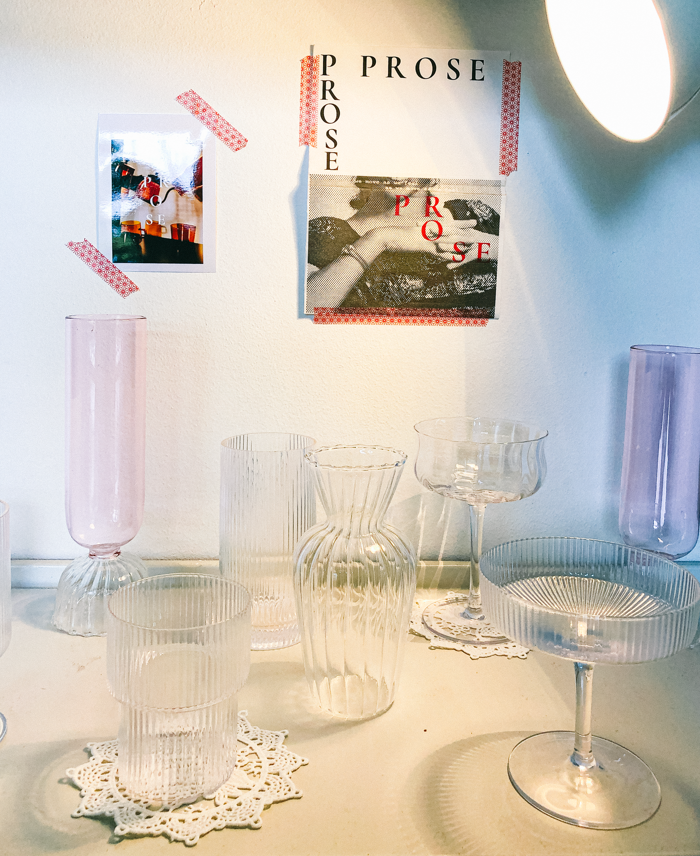 Ripple Highball Glass by PROSE Tabletop