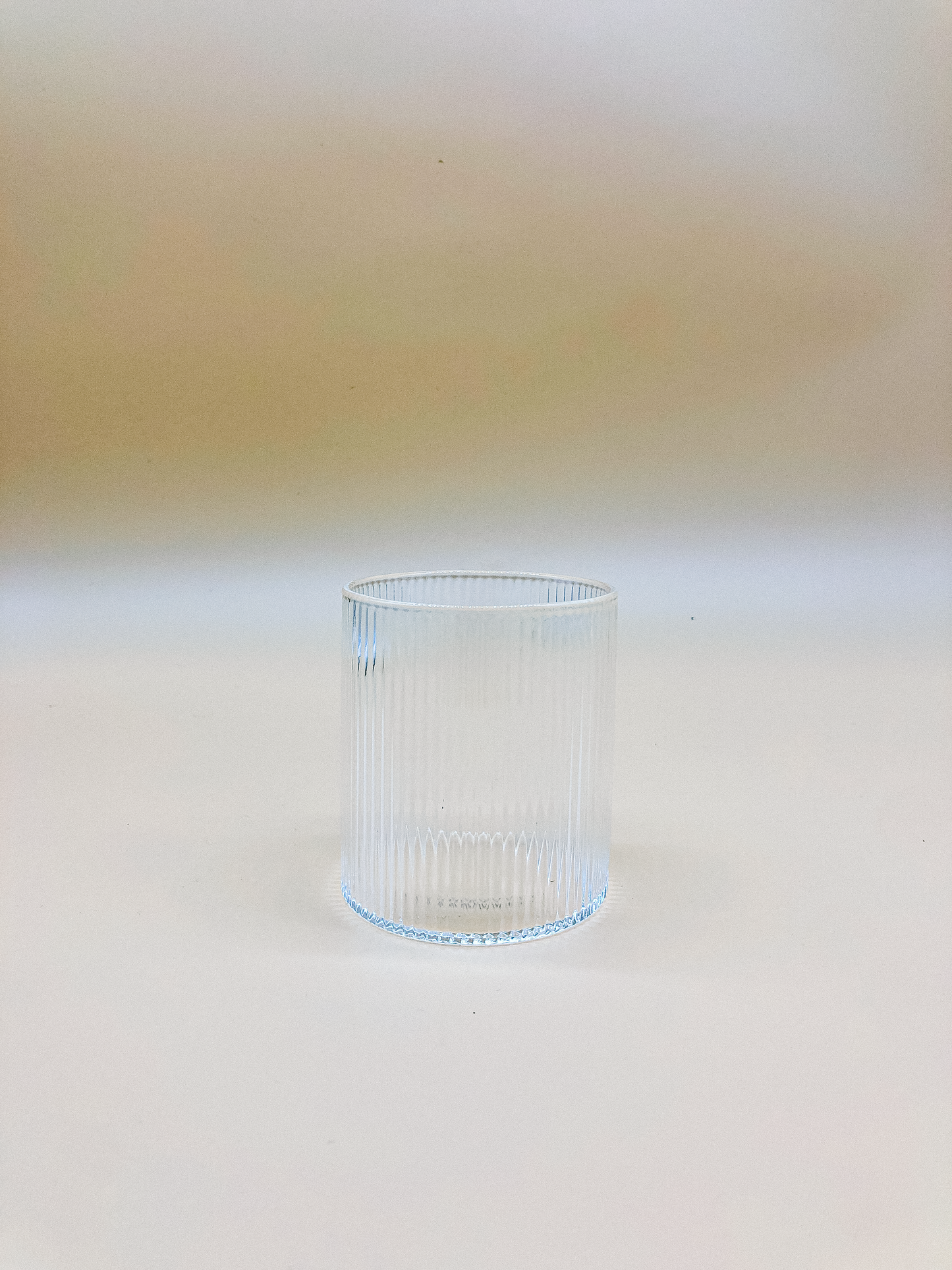 Vintage Ripple Rock Glass by PROSE Tabletop